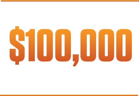 1st Place Wins $100,000 Guranteed