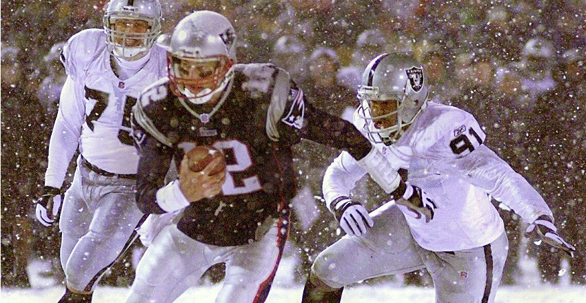 Pats vs Raiders NFL