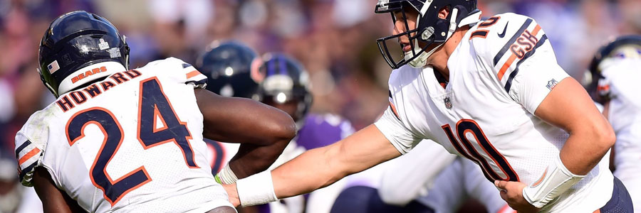 Patriots vs Bears looks like a close one.
