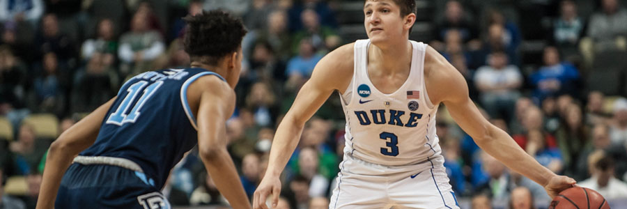 Duke is the favorite to win at the 2018 March Madness Sweet 16, but not to cover the spread.