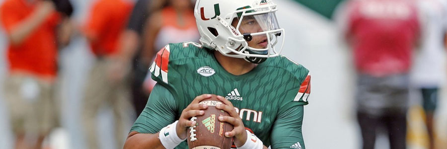 The Hurricanes come in as the Orange Bowl Betting Underdog.