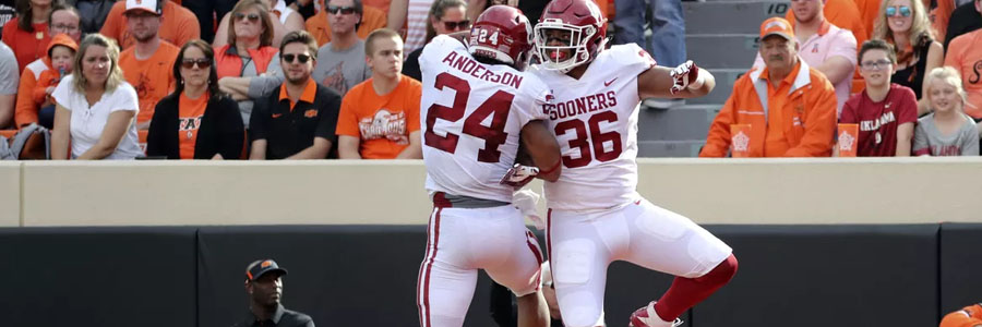 The College Football Championship Odds for the Sooners look good.