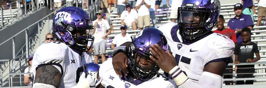 Kansas vs TCU should be an easy one for the Horned Frogs.