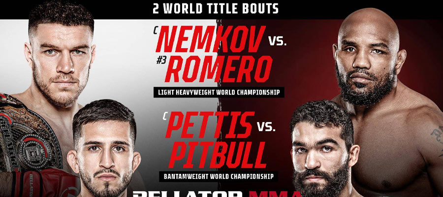 Bellator 297: Nemkov vs. Romero Betting Odds to Win the Bout