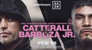 Get February Boxing Picks with MyBookie: Catterall vs Barboza on Saturday