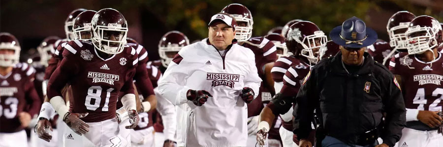 Mississippi State comes in as the underdog at the TaxSlayer Bowl Betting Odds.