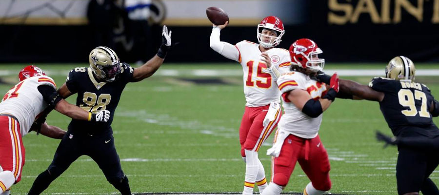 Monday Night Football: Chiefs Favored by 5.5 against Saints in the Week 5 - Carr vs. Mahomes QB Matchup