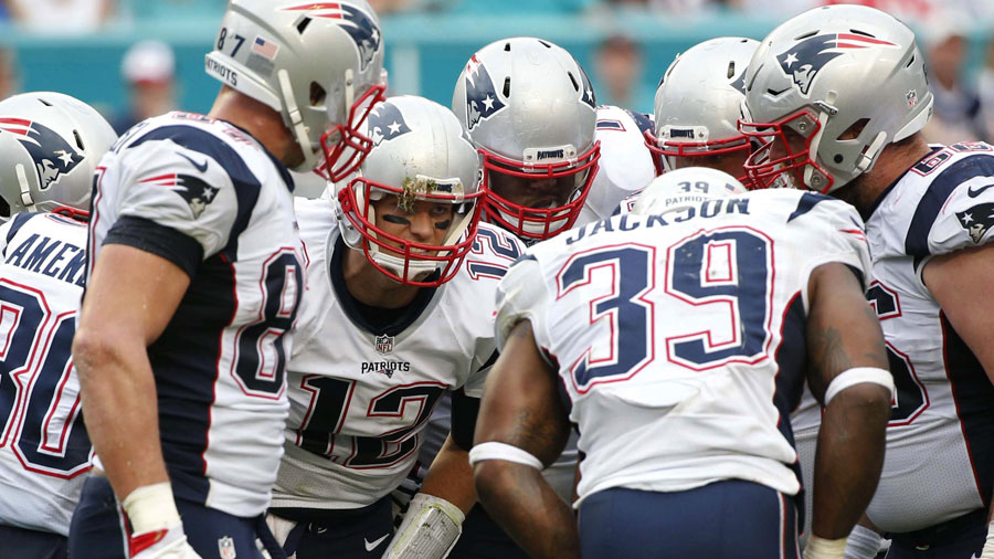 With Bill Belichick on their sideline.