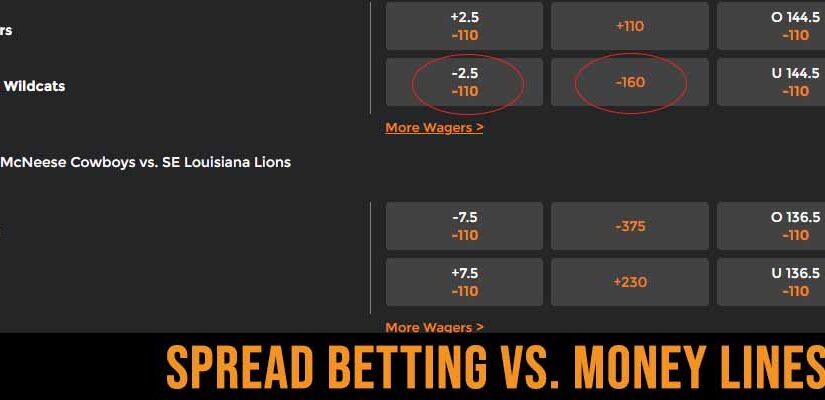 Sports Betting Guide: Understanding When to Bet Spread Betting vs. Money Lines?