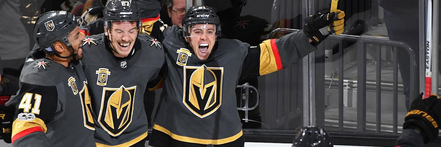 The Golden Knights shouldn't be one of your NHL Betting Picks of the Week.